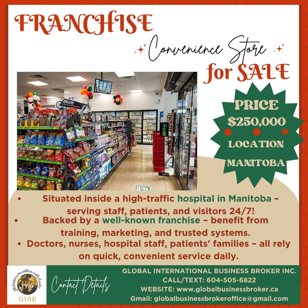 Franchise Store in Manitoba’s Busiest Hospital